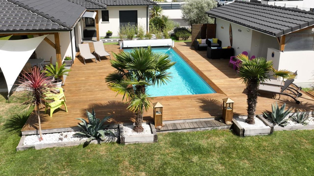 Chambre D'Hotes Les Iris A Mios Sur Le Bassin D'Arcachon Exterior foto