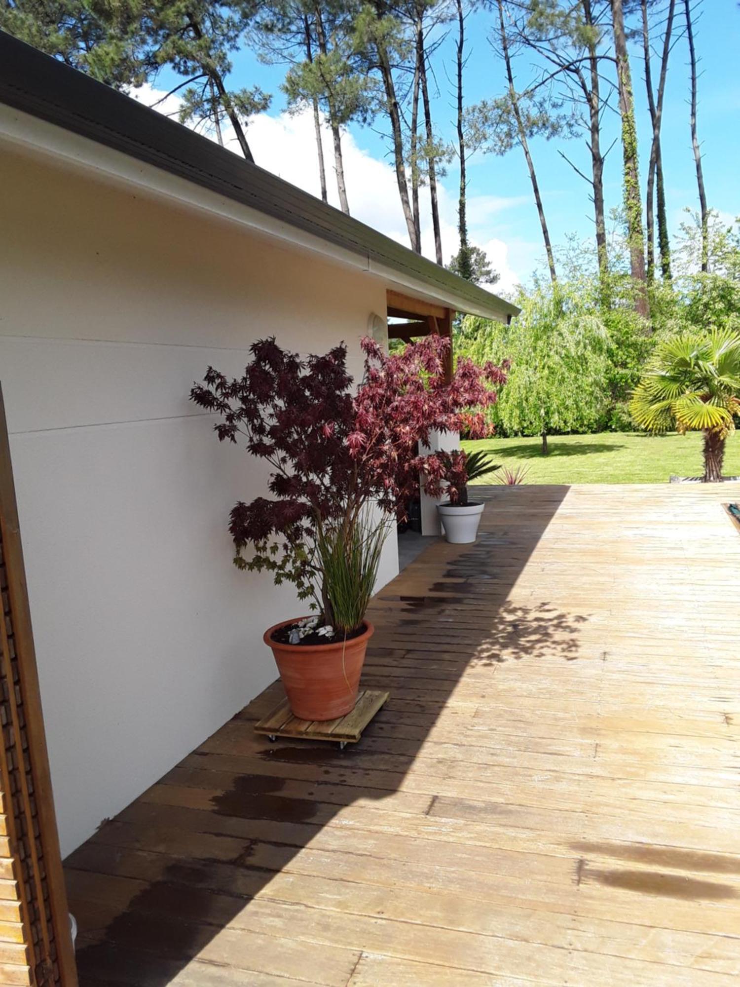 Chambre D'Hotes Les Iris A Mios Sur Le Bassin D'Arcachon Exterior foto