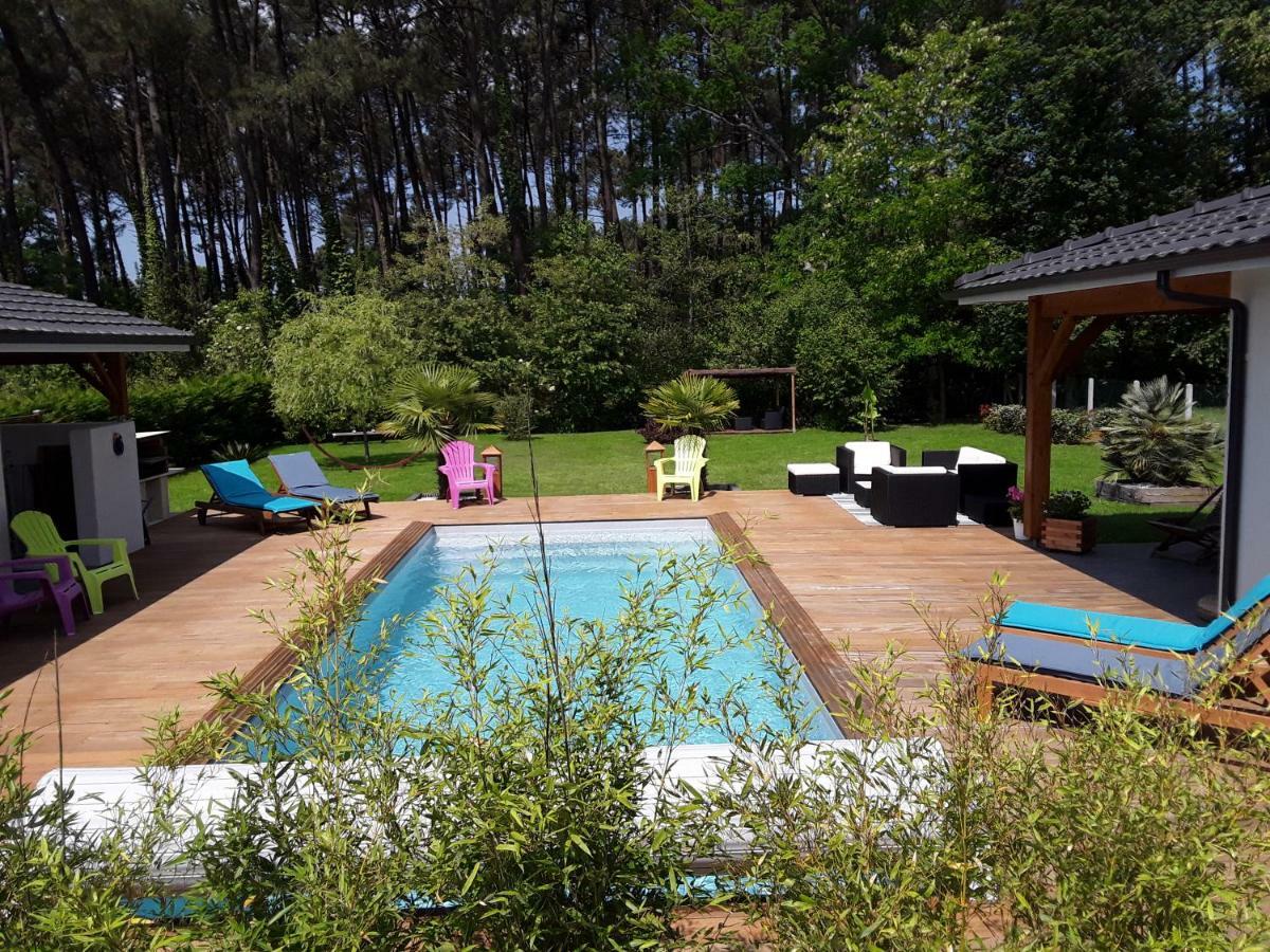 Chambre D'Hotes Les Iris A Mios Sur Le Bassin D'Arcachon Exterior foto